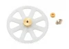 Traxxas Main gear lower (1) (for inner main shaft)/ bushing (1)/ screws (2)