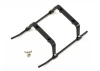 Traxxas Landing skid set (black-anodized)/ screws (4) (assembled)