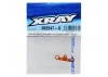 XRay T414 Aluminium Steering Plate 8.5mm For Dual Servo Saver - Orange