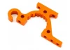 XRay T415 Aluminium Lower Adjustment Bulkhead - Front L / Rear R - Orange