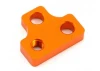 XRay T415 Aluminium Motor Mount Plate - Orange