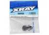 XRay XB8 Aluminium Shock Cap Nut - Swiss 7075 T6 - Black Coated (2)