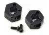 XRay Aluminium Wheel Hub 12mm - Offset +2.25mm (2)
