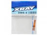 XRay Aluminium Adj. Turnbuckle M3X42 mm - Swiss 7075 T6 - Orange (2)