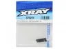 XRay X1 Front Wheel Axle - Hudy Spring Steel (2)