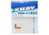 XRay X10 Aluminium Servo Mount - Orange (2)
