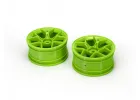 RTR Aero 5 Wheel 26mm Green (3mm Offset/2pcs)