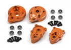 Aluminium Portal Rear Hub Set (Orange/2pcs)