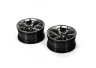 RTR Aero 5 Wheel 26mm Silver (3mm Offset/2pcs)
