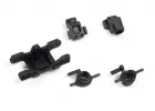 Front Bulkhead & Wheel Hub Set