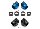 Associated B5 / B5M Factory Team Aluminium Rear Hubs - Blue