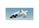 Hitec Mega Horn & Hardware Set (Hs805Bb+/805mg/etc)