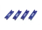 KYOSHO Front Spring Mount R246 Mini-Z MR03-N (0-0.5-1-1.5mm) Aluminium