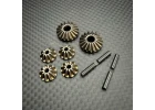 R1 Wurks - Metal Internal Differential Gears And Alloy Crosspins Set
