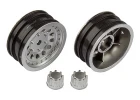 Associated Cr12 Wheel Set Satin Silver