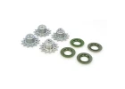 Heng Long Snow Leopard Metal Drive Wheels (Pair)