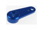 J Perkins Aluminium. CNC Servo Arm (Blue) (Fut/Jr/Hitec)