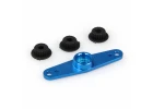 J Perkins Aluminium. CNC Servo Double Arm (Blue) (Fut/Jr/HTC