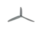 GWS Scale Prop 8X4 3-Blade Black Opp/Rotation
