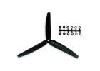 GWS Scale Prop 10X6 3-Blade Black Opp/Rotation