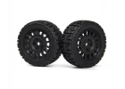 Assembled Wheel & Tyre Set (2pcs)