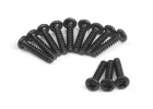 Pan Head Tapping Screws BBHO2.6*12mm (12pcs)