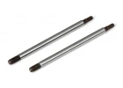 Associated RC8T3 Factory Team Chrome Shock Shafts 33.5mm