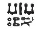 Team Associated RC10B74.2 Rear Body Mount/Wing Mounts/Bumper