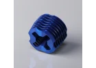 Force Ch2102-1 Cylinder Head Fins Blue