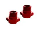 ARAC9416 Arrma Aluminium Wheel Hex 17mm (16.5mm Thick, Red) (2Pcs)