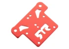 ARAC9387 Arrma Aluminium Top Plate (Red) (1Pc)