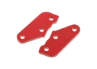 ARAC9363 ARRMA Steering Plate A Aluminium Red (2)