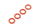 ARAC7452 O-RING P-5 4.5x1.5mm (Red) (4)