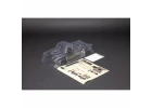 1:8 Clear Body with Decals and Window Mask: NOTORIOUS 6S BLX