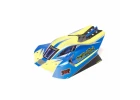 1:8 Clipless Painted Decaled Body - Blue: TYPHON 4X4