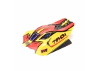 1:8 Clipless Painted Decaled Body - Yellow/Red: TYPHON 4X4