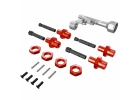 17mm Wheel Hex Conversion for Threaded Axles ( 10mm Offset)