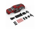 1:10 GORGON Painted Decaled Trimmed Body Set - Red/Black