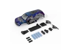 1:10 GORGON Painted Decaled Trimmed Body Set - (Blue/Black)