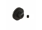 27T 0.8Mod 1:8 Bore CNC Steel Pinion Gear