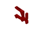 Sliding Motor Mount Red