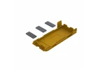 Battery Door Set - Orange