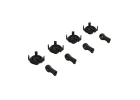 Shock Rod End And Spring Perch Set (4 Shocks)