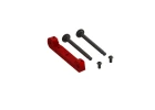 Front Upper Suspension Mount CNC Aluminium Red