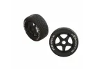 DBoots Hoons 42/100 2.9 Belted Speed Tyres on 17mm 5 Spoke Wheels (2)