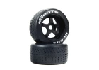 dBoots Hoons 53/100 2.9 Tire Set Silver 5-Spoke (2)