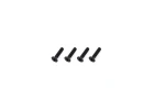 Flat Head Hex Machine Screw M4x18mm (4)