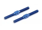 FT Blue Titanium Turnbuckles - 1.00 Inch/25.5mm