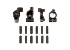 Associated Reflex 14B/14T Rear Hubs/Caster Blocks + Inserts