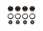 Associated Reflex 14B/14T Shock Caps + Collars